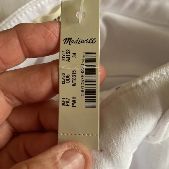 Madewell white jeans - Picture 3 of 3